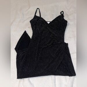 XS Junior’s Black Sparkle Dress ✨🖤